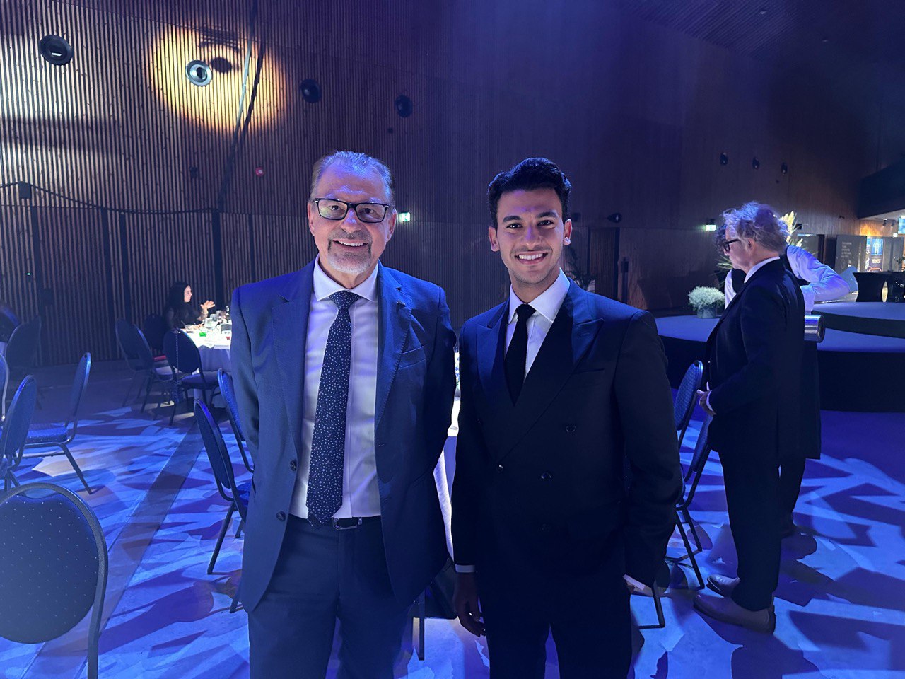 CEO presenting to Estonian Parliament